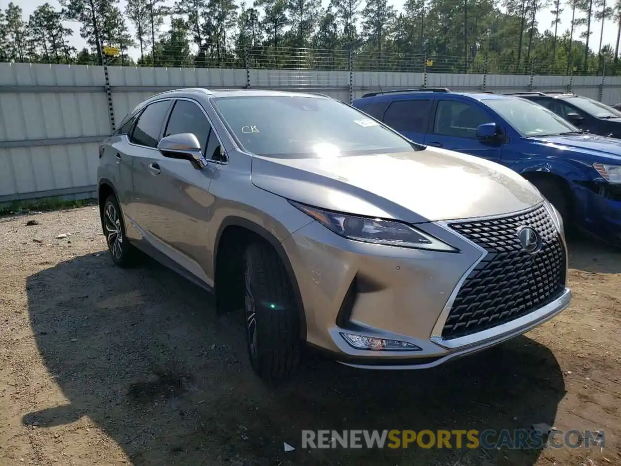 1 Фотография поврежденного автомобиля 2T2HZMAA7NC248357 LEXUS RX350 2022