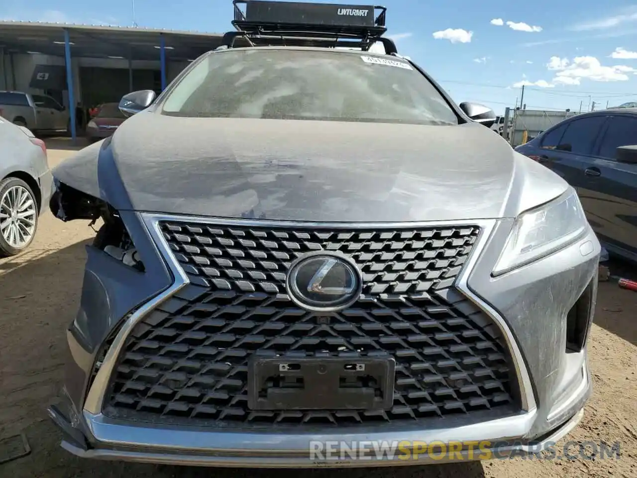 5 Фотография поврежденного автомобиля 2T2HZMAA8NC238307 LEXUS RX350 2022