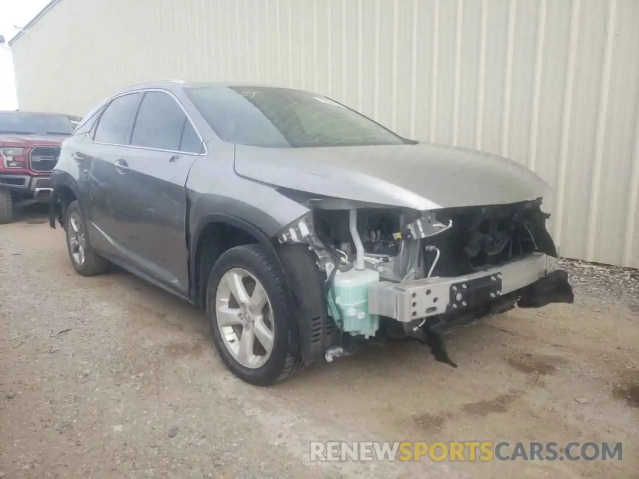 1 Photograph of a damaged car 2T2HZMAA9NC224853 LEXUS RX350 2022