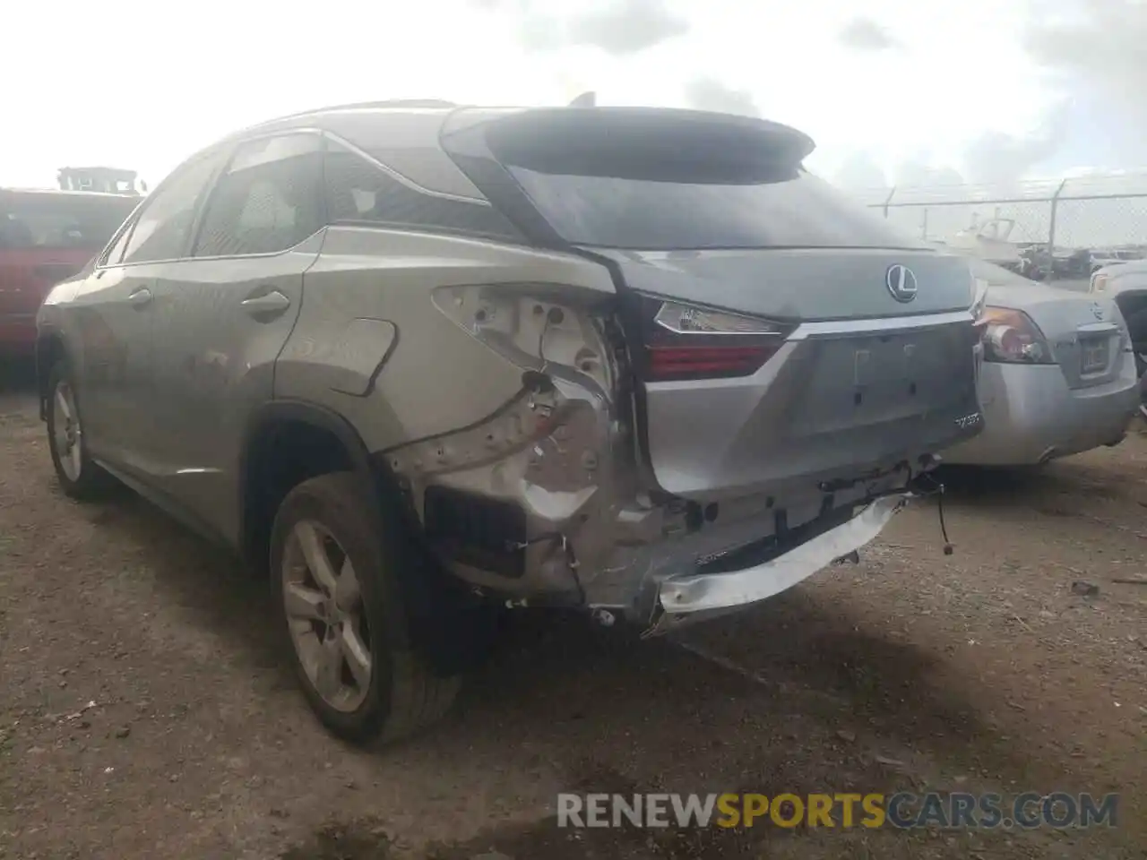 3 Photograph of a damaged car 2T2HZMAA9NC224853 LEXUS RX350 2022