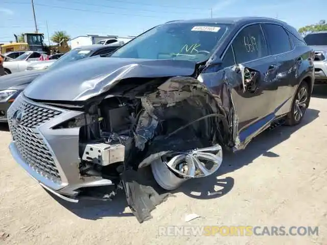 1 Фотография поврежденного автомобиля 2T2HZMAA9NC247940 LEXUS RX350 2022