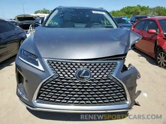 5 Photograph of a damaged car 2T2HZMAA9NC247940 LEXUS RX350 2022