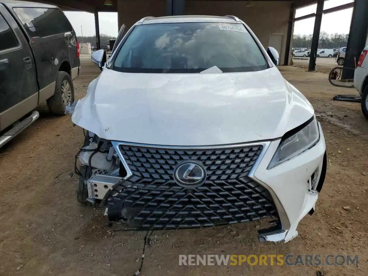 5 Photograph of a damaged car 2T2HZMAA9NC249901 LEXUS RX350 2022