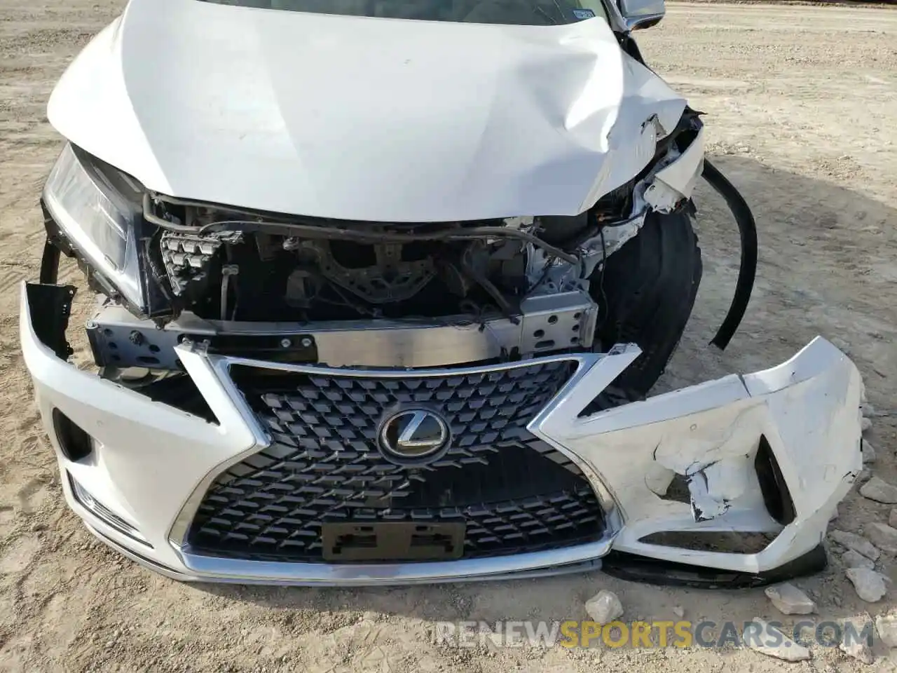 9 Photograph of a damaged car 2T2HZMAAXNC219581 LEXUS RX350 2022