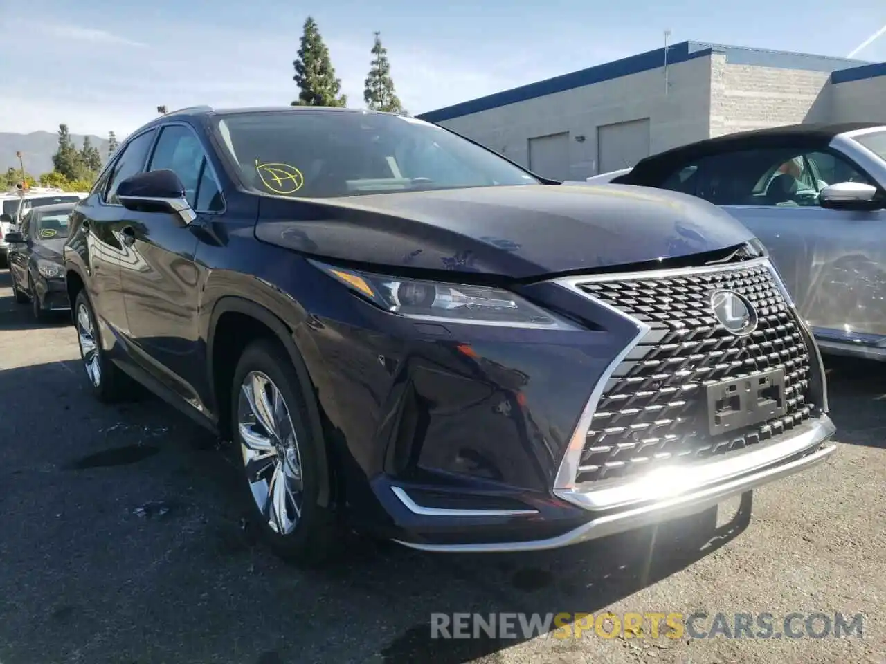 1 Photograph of a damaged car 2T2HZMAAXNC223792 LEXUS RX350 2022