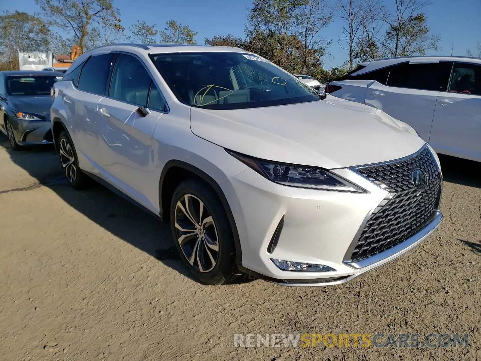 1 Photograph of a damaged car 2T2HZMDA0NC309432 LEXUS RX350 2022