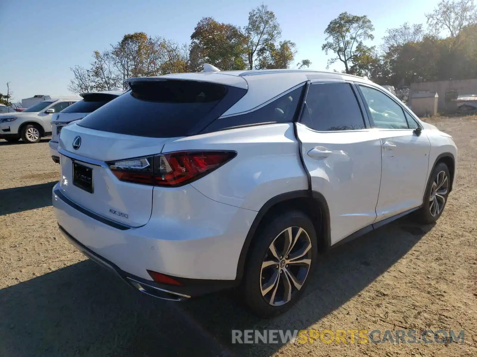 4 Photograph of a damaged car 2T2HZMDA0NC309432 LEXUS RX350 2022