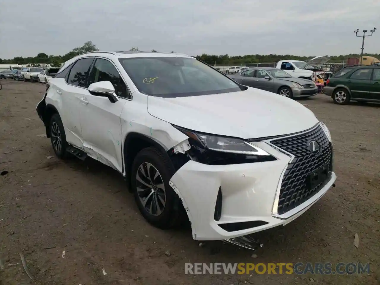 1 Фотография поврежденного автомобиля 2T2HZMDA0NC355696 LEXUS RX350 2022