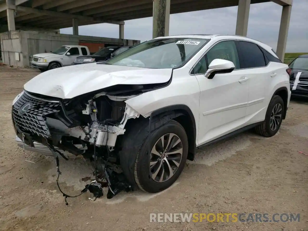 2 Photograph of a damaged car 2T2HZMDA1NC308984 LEXUS RX350 2022