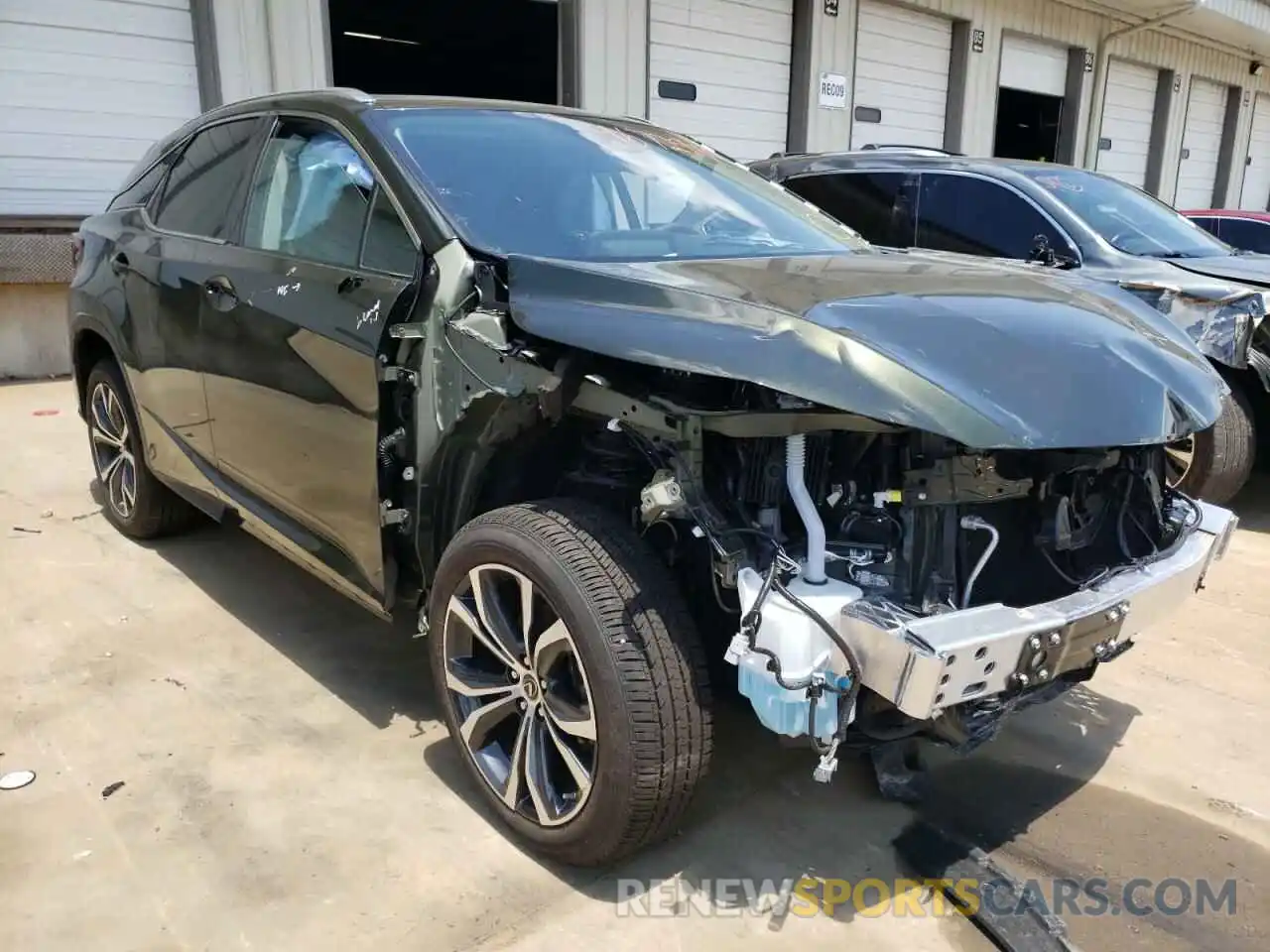 1 Photograph of a damaged car 2T2HZMDA1NC317488 LEXUS RX350 2022