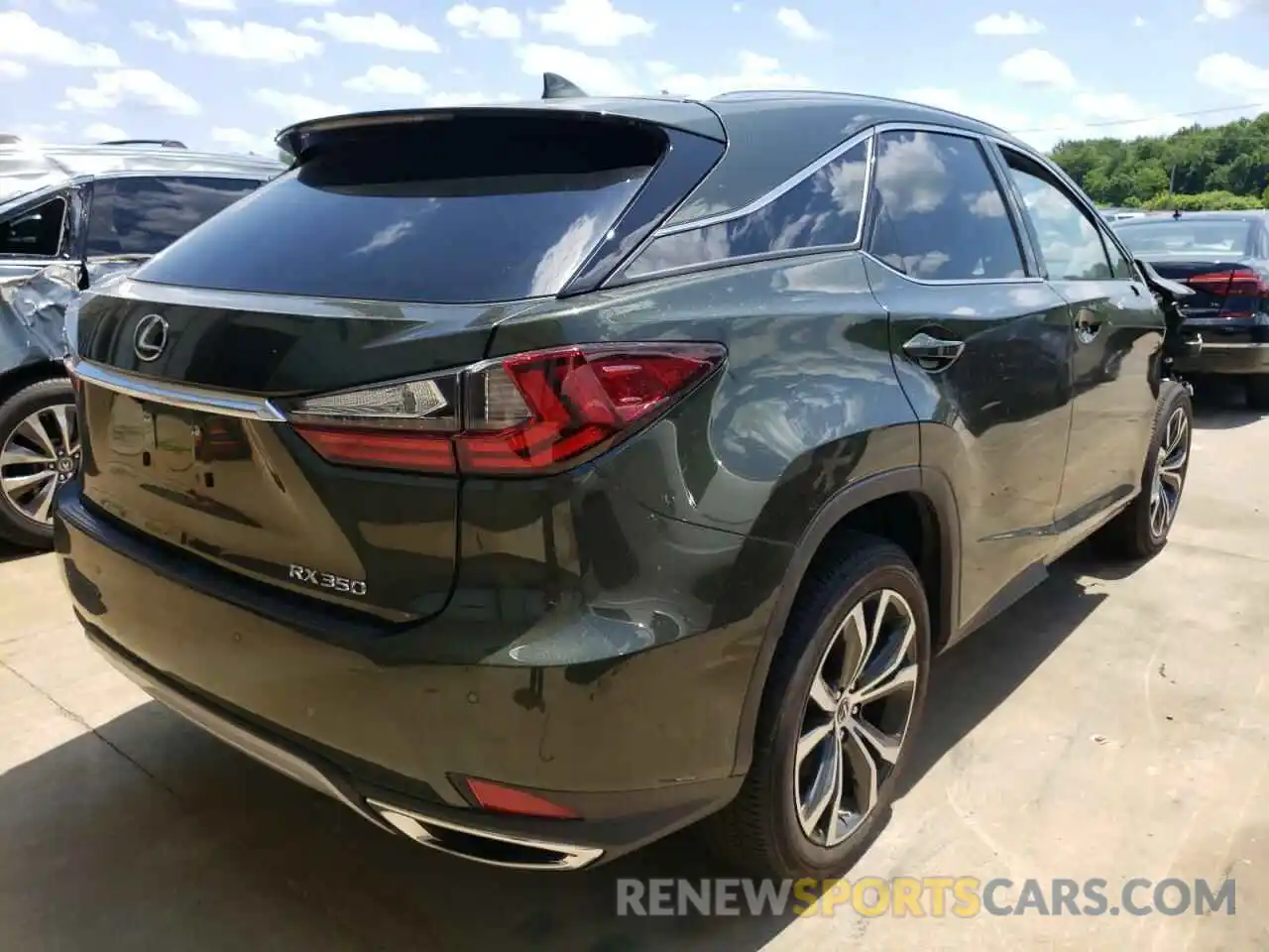 4 Photograph of a damaged car 2T2HZMDA1NC317488 LEXUS RX350 2022