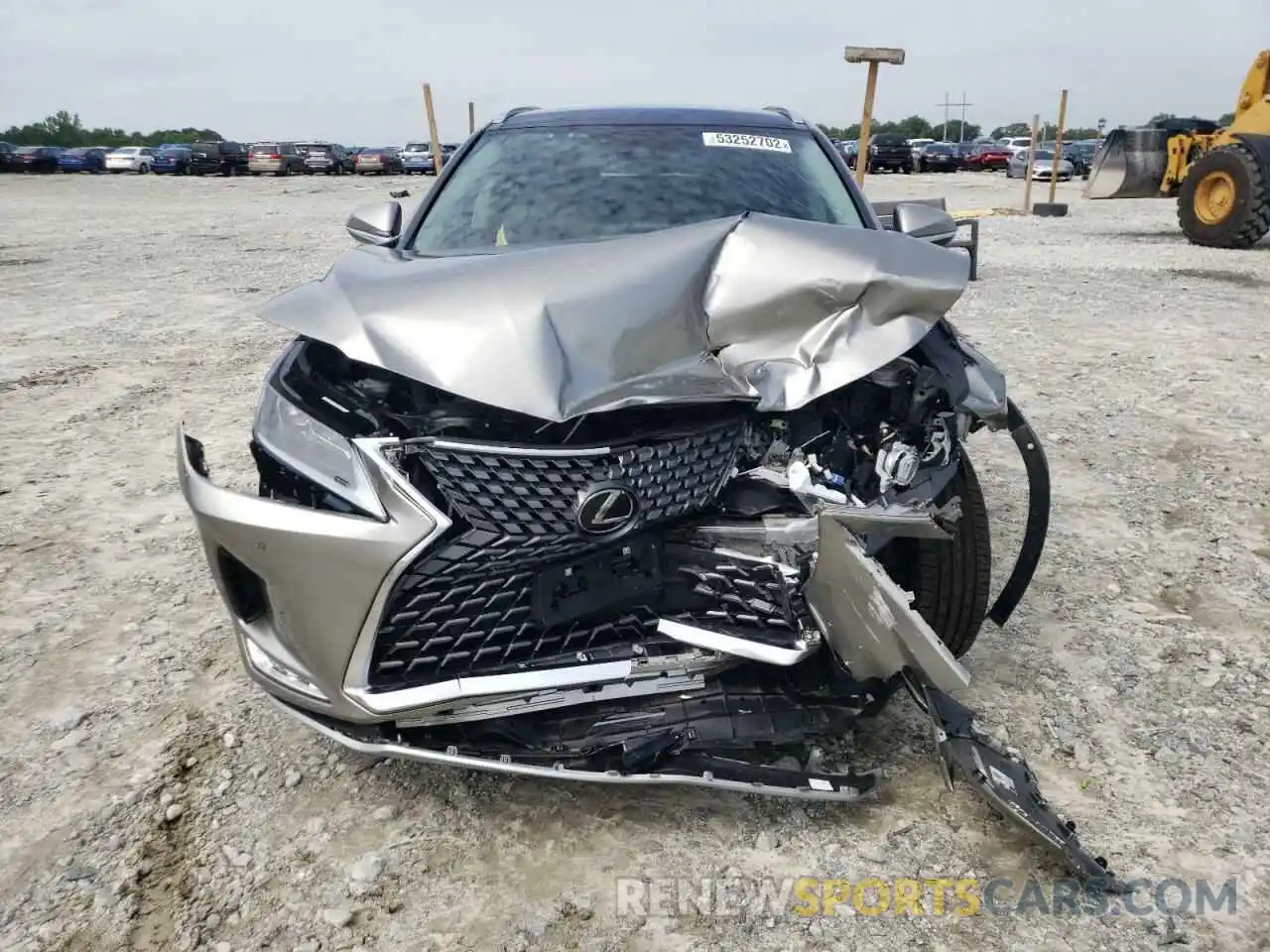 9 Фотография поврежденного автомобиля 2T2HZMDA1NC326854 LEXUS RX350 2022