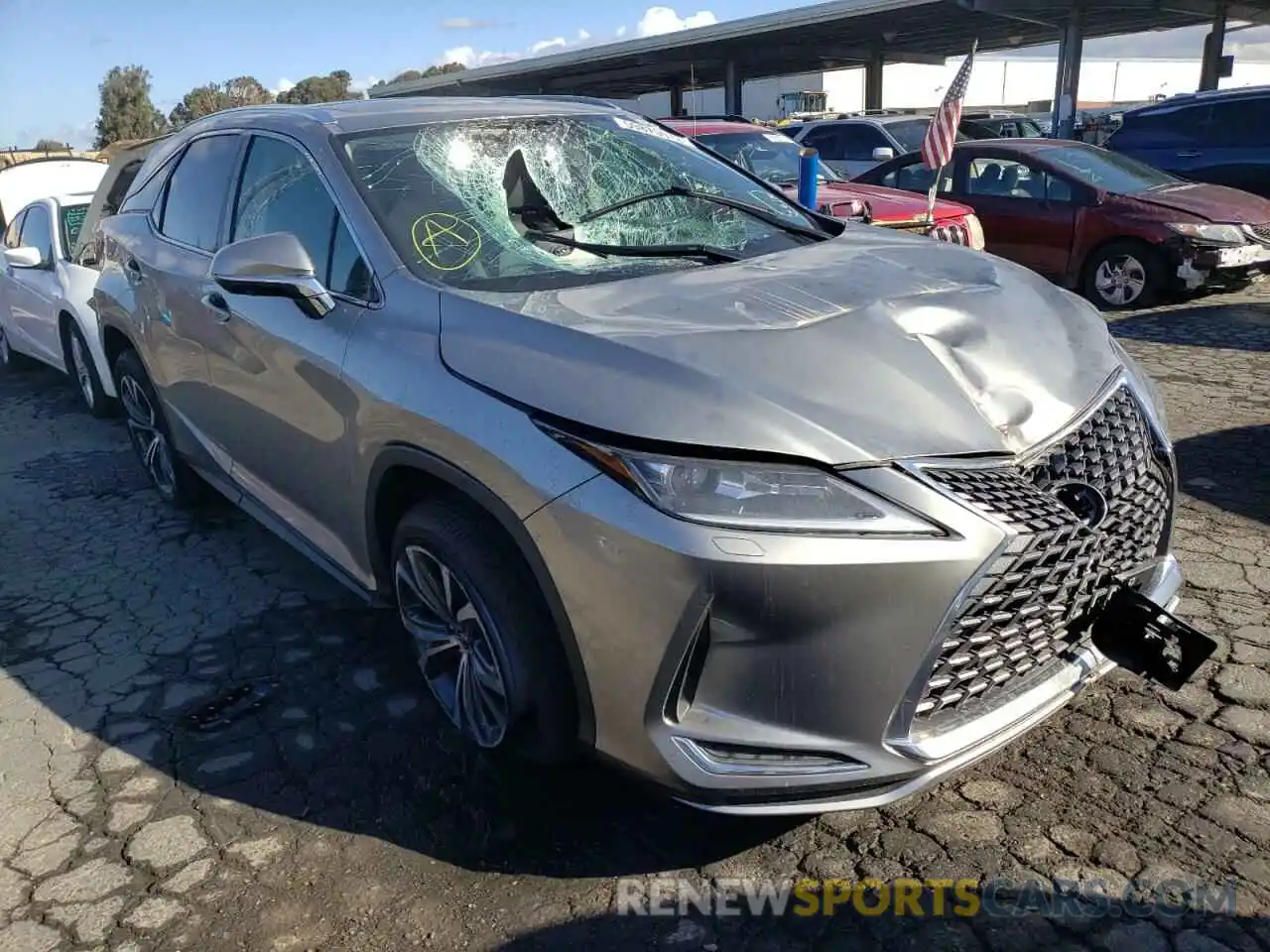 1 Photograph of a damaged car 2T2HZMDA1NC339491 LEXUS RX350 2022