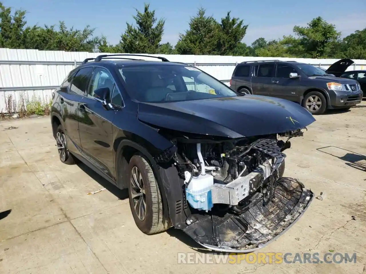 1 Photograph of a damaged car 2T2HZMDA1NC342407 LEXUS RX350 2022