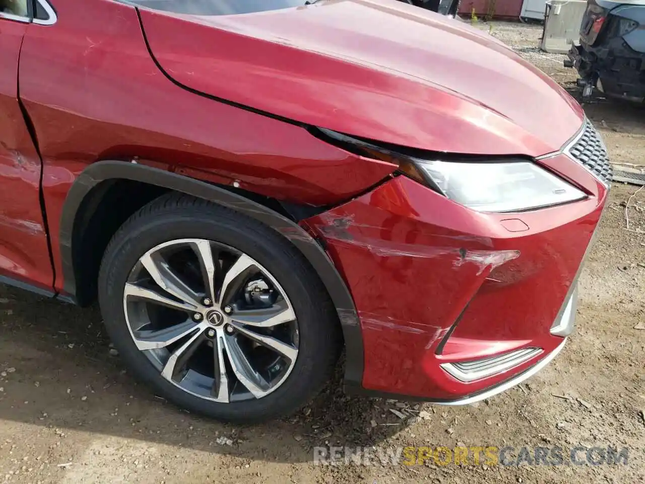 9 Photograph of a damaged car 2T2HZMDA2NC340777 LEXUS RX350 2022