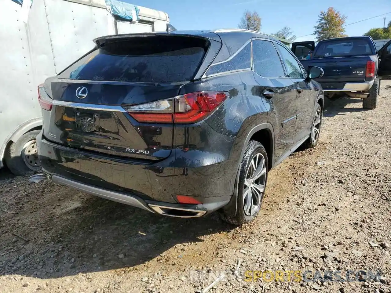 4 Photograph of a damaged car 2T2HZMDA2NC357739 LEXUS RX350 2022