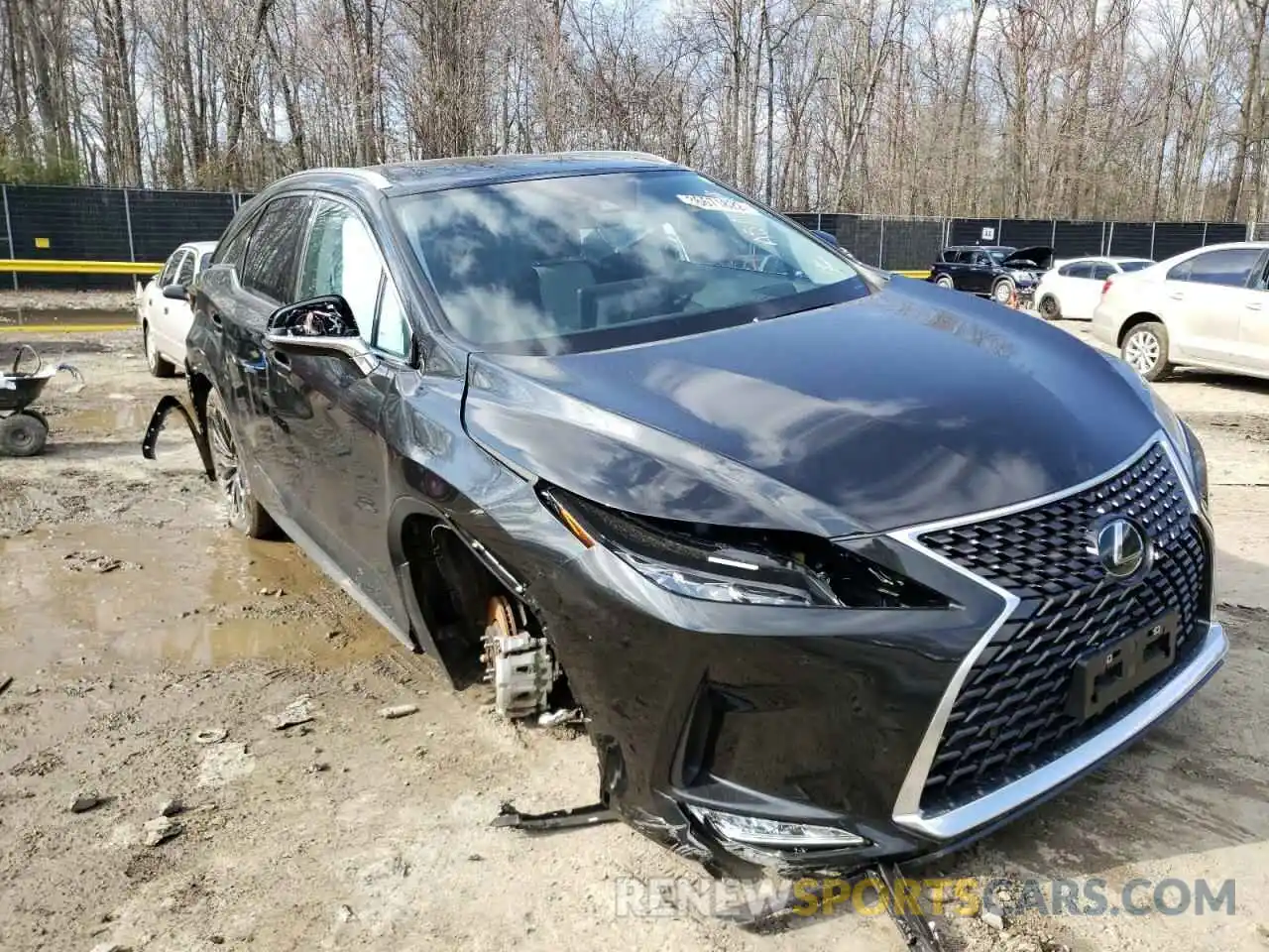 1 Photograph of a damaged car 2T2HZMDA3NC309957 LEXUS RX350 2022