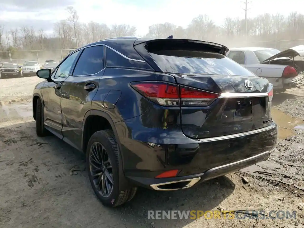 3 Photograph of a damaged car 2T2HZMDA3NC309957 LEXUS RX350 2022