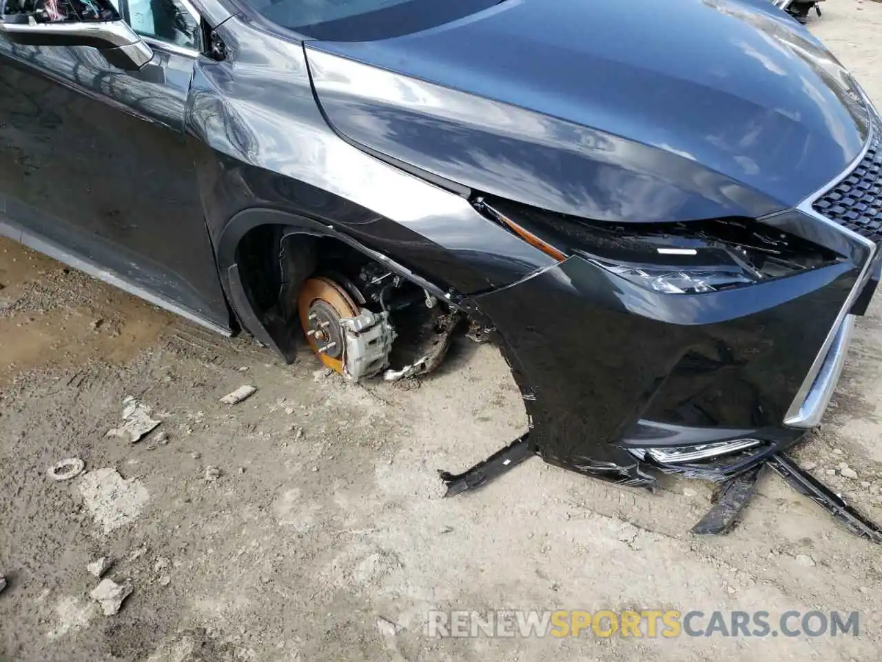 9 Photograph of a damaged car 2T2HZMDA3NC309957 LEXUS RX350 2022