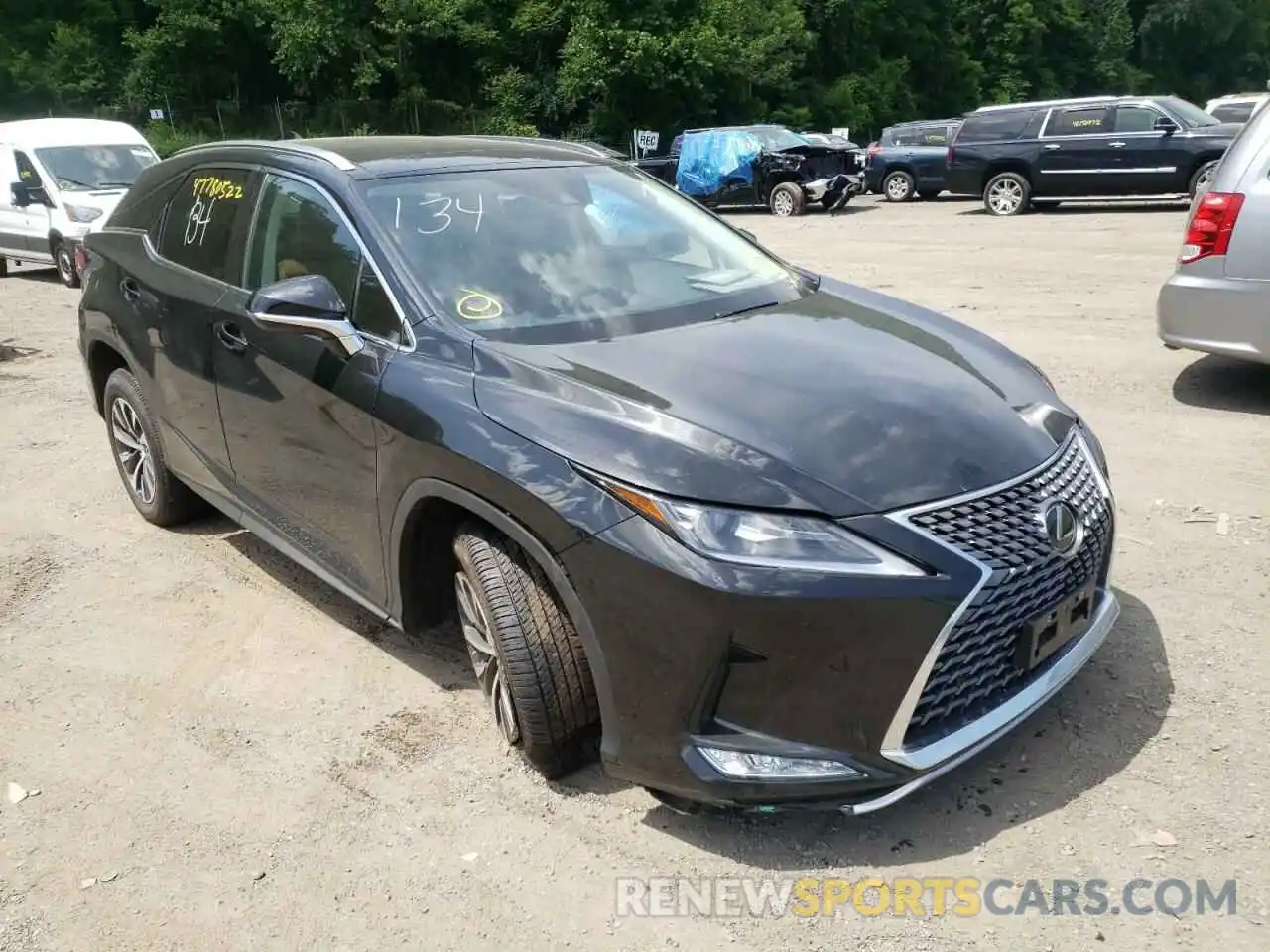 1 Photograph of a damaged car 2T2HZMDA3NC326872 LEXUS RX350 2022