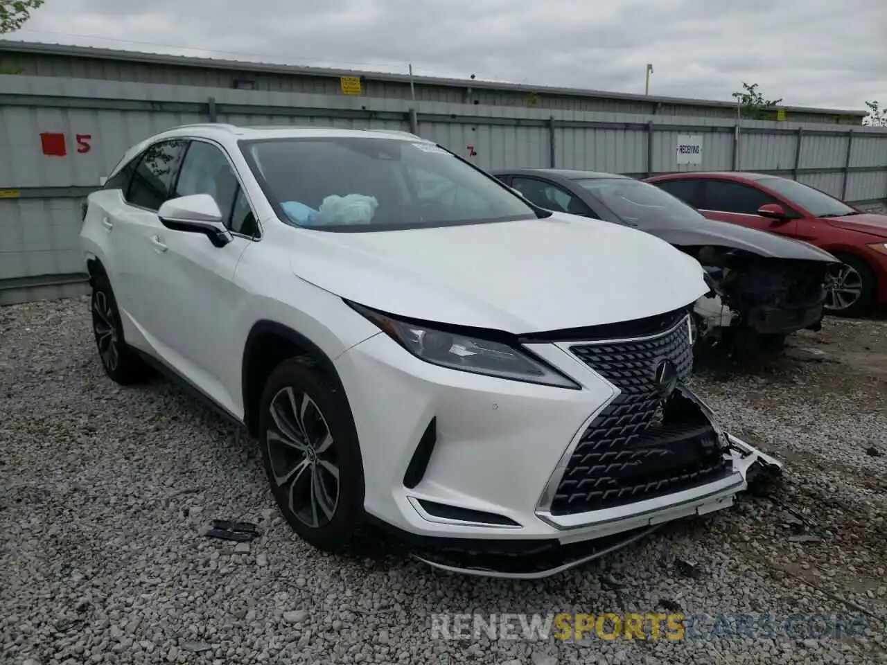 1 Photograph of a damaged car 2T2HZMDA3NC334695 LEXUS RX350 2022