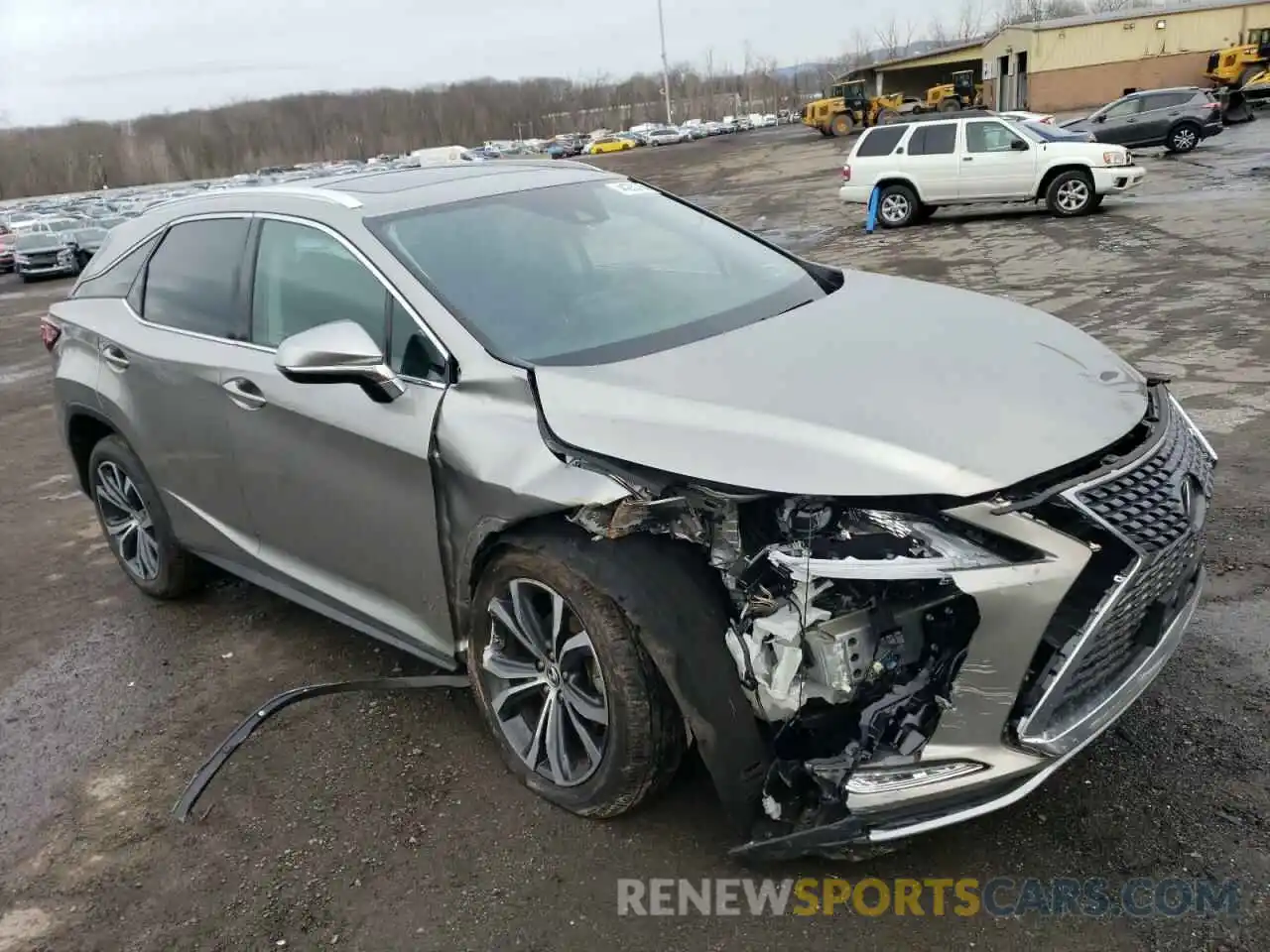 4 Photograph of a damaged car 2T2HZMDA3NC365123 LEXUS RX350 2022