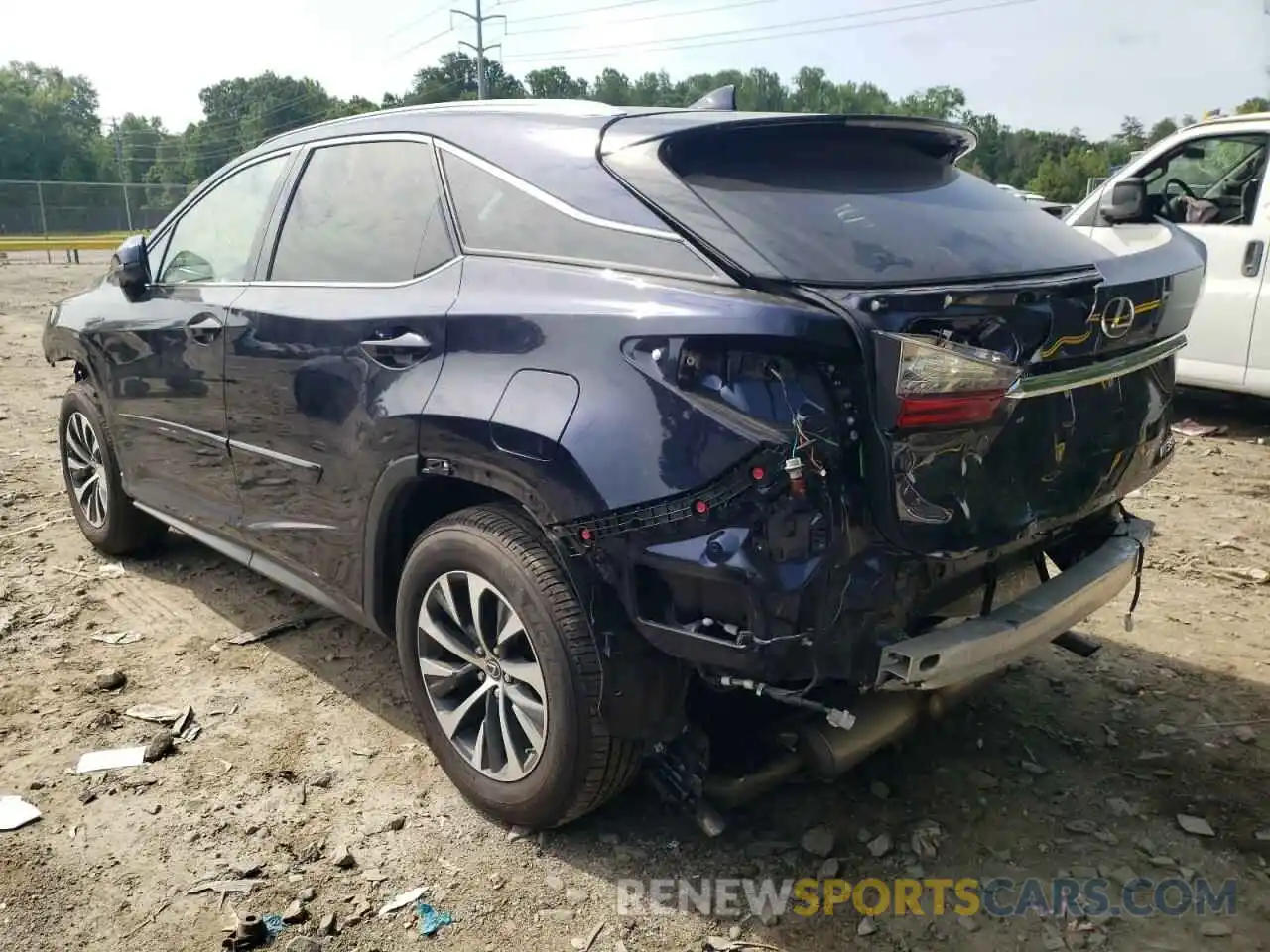 3 Photograph of a damaged car 2T2HZMDA5NC319843 LEXUS RX350 2022