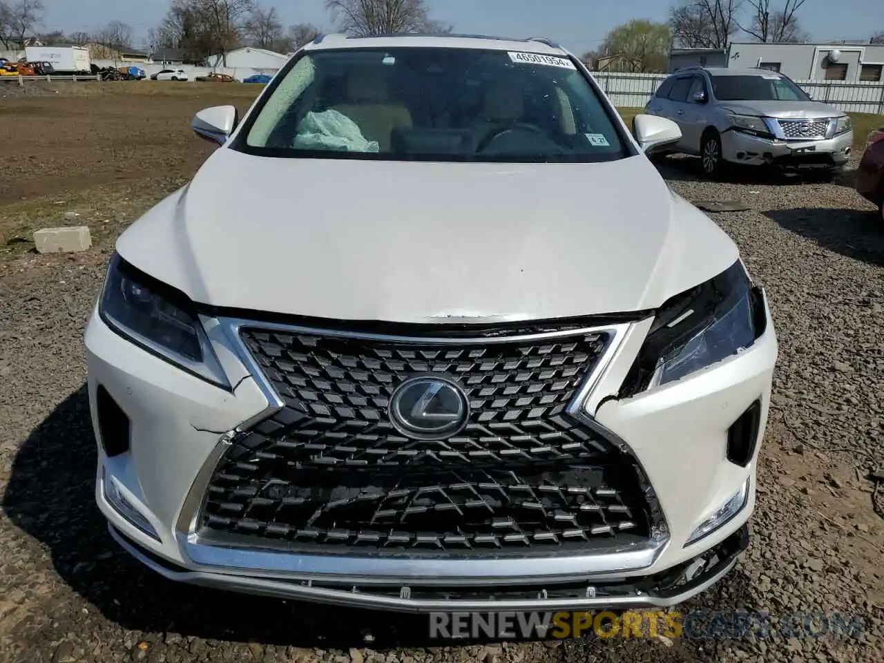 5 Photograph of a damaged car 2T2HZMDA6NC349711 LEXUS RX350 2022