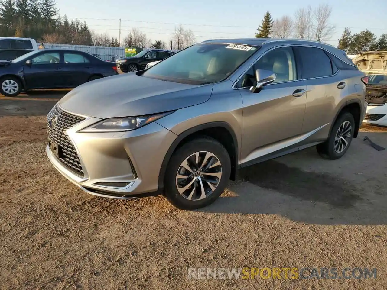 1 Photograph of a damaged car 2T2HZMDA6NC364340 LEXUS RX350 2022