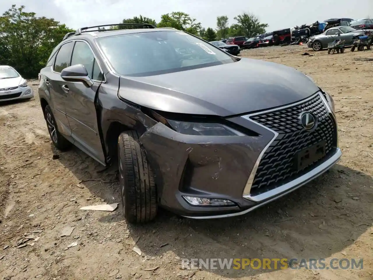 1 Photograph of a damaged car 2T2HZMDA7NC309492 LEXUS RX350 2022