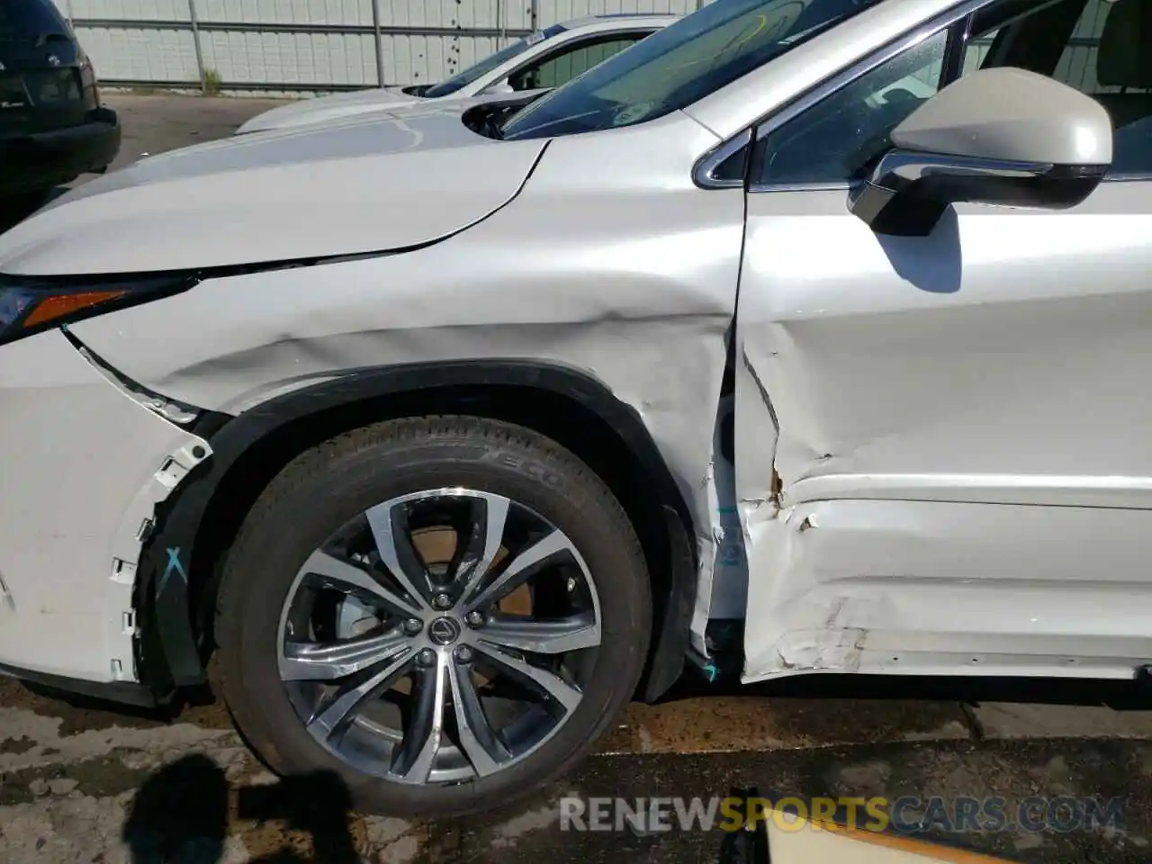 9 Photograph of a damaged car 2T2HZMDA7NC339379 LEXUS RX350 2022