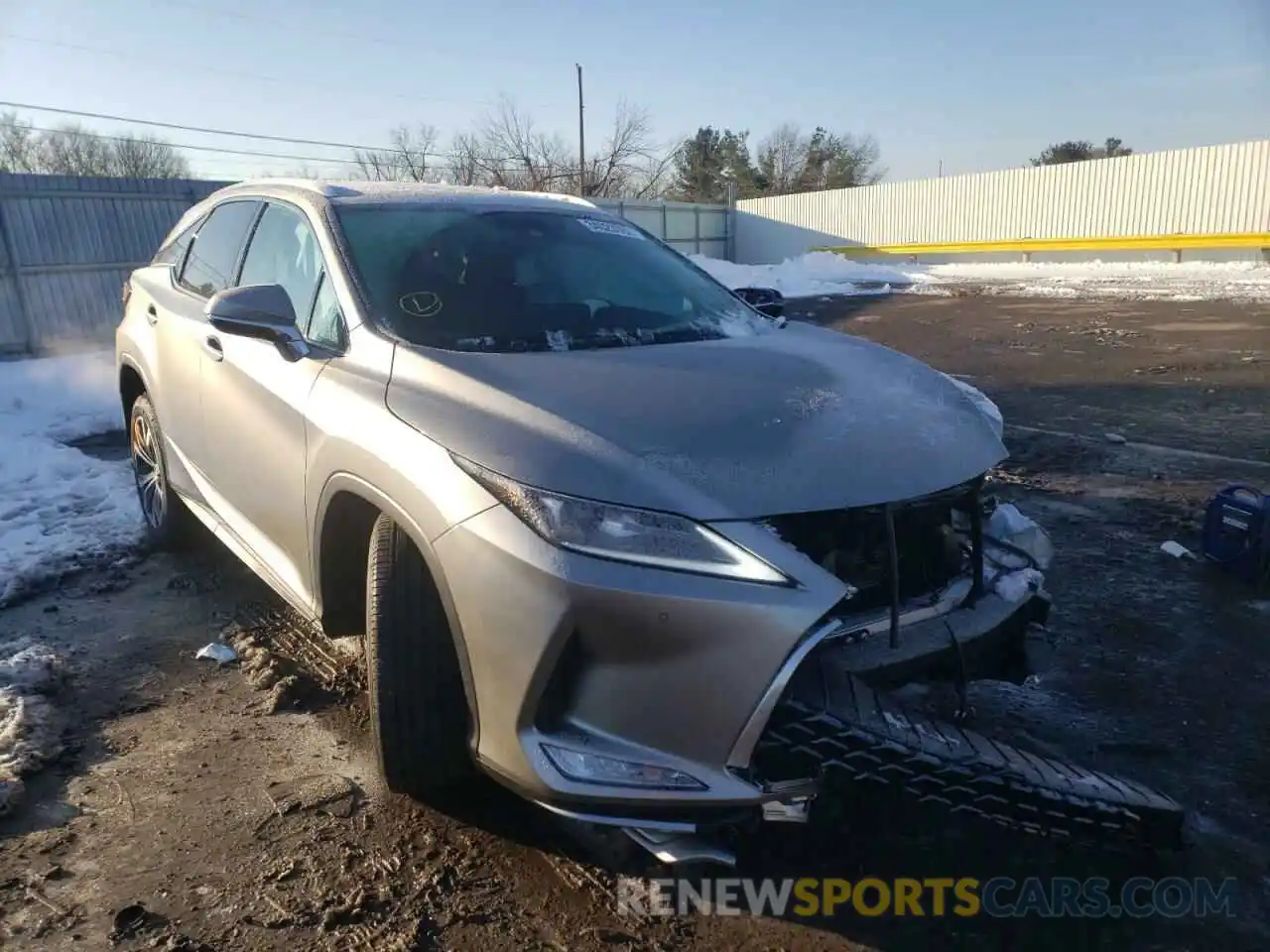 1 Photograph of a damaged car 2T2HZMDA9NC312068 LEXUS RX350 2022