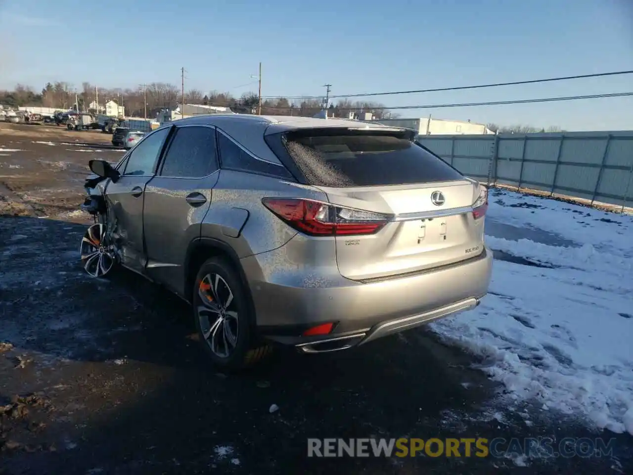 3 Photograph of a damaged car 2T2HZMDA9NC312068 LEXUS RX350 2022