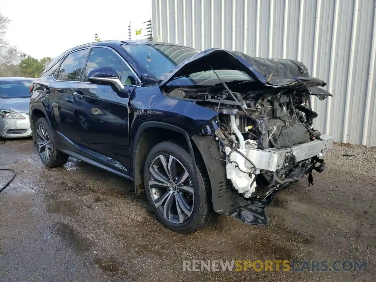 4 Photograph of a damaged car 2T2HZMDA9NC351680 LEXUS RX350 2022