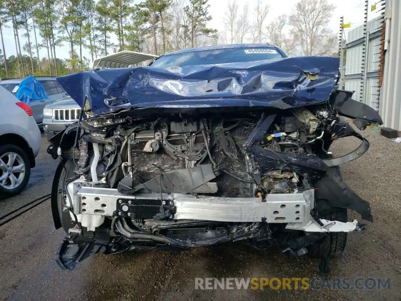 5 Photograph of a damaged car 2T2HZMDA9NC351680 LEXUS RX350 2022