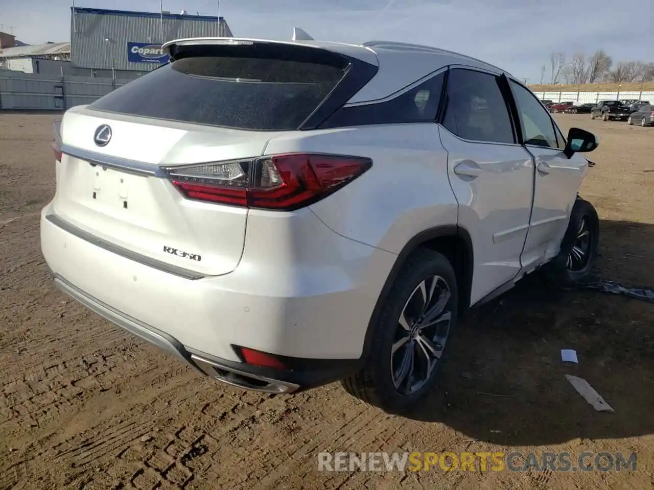 4 Фотография поврежденного автомобиля 2T2HZMDAXNC318946 LEXUS RX350 2022