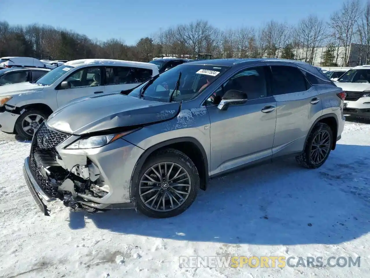 1 Photograph of a damaged car 2T2SZMDA1NC355373 LEXUS RX350 2022