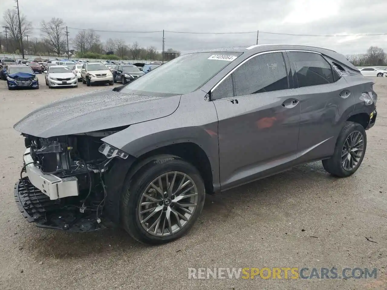 1 Photograph of a damaged car 2T2SZMDA2NC330546 LEXUS RX350 2022