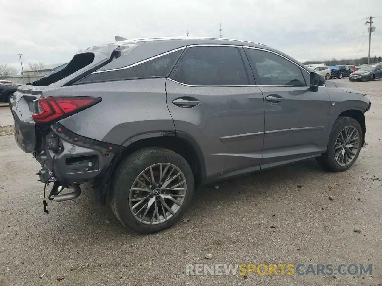 3 Photograph of a damaged car 2T2SZMDA2NC330546 LEXUS RX350 2022