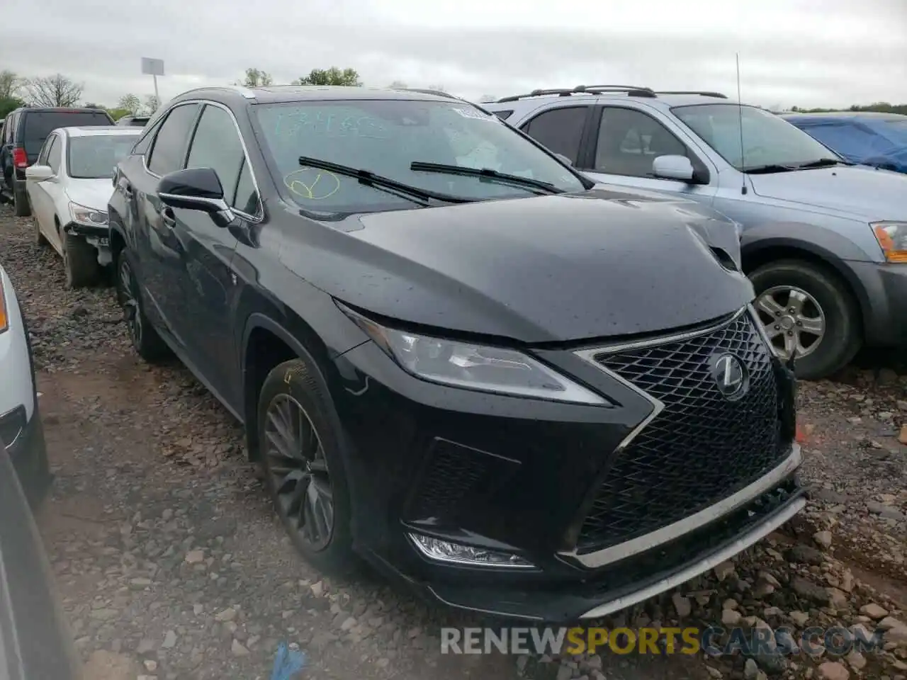 1 Photograph of a damaged car 2T2SZMDA4NC314462 LEXUS RX350 2022