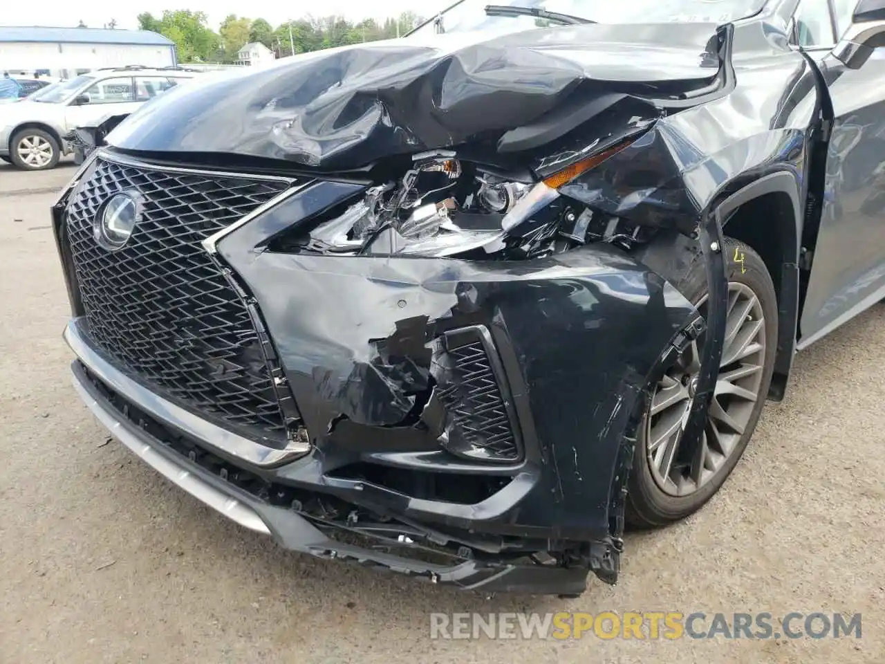 9 Photograph of a damaged car 2T2SZMDA4NC314462 LEXUS RX350 2022