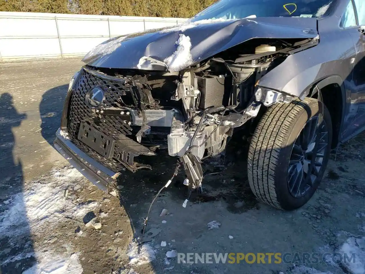 9 Photograph of a damaged car 2T2SZMDA9NC309631 LEXUS RX350 2022