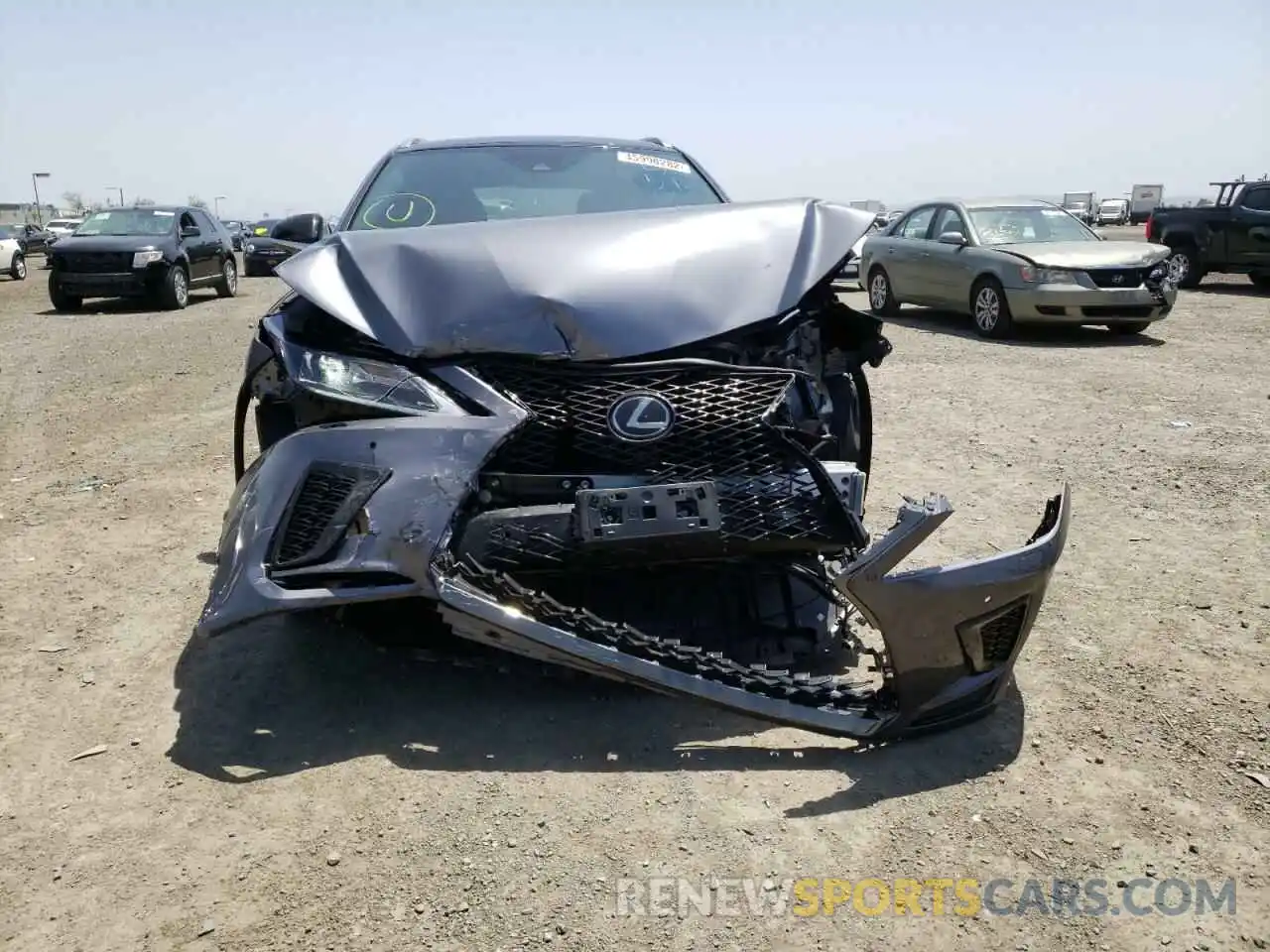 9 Photograph of a damaged car 2T2YZMAAXNC222707 LEXUS RX350 2022