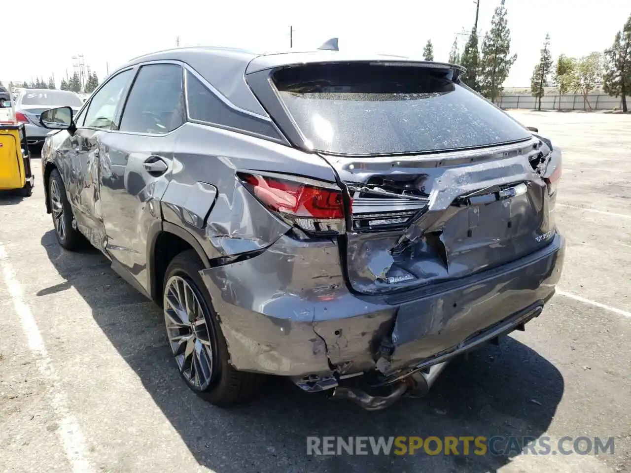 3 Photograph of a damaged car 2T2YZMDA4NC343728 LEXUS RX350 2022