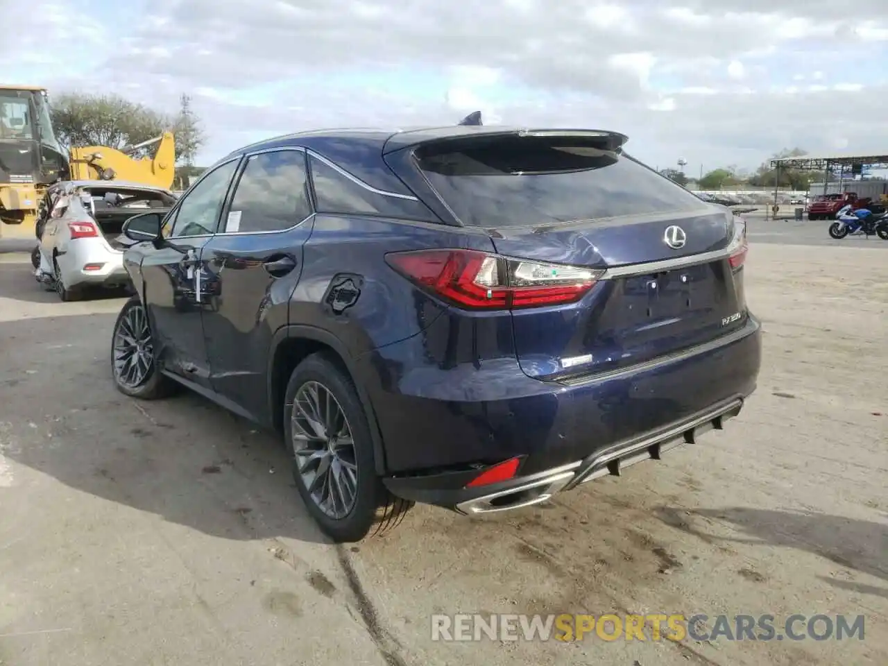 3 Фотография поврежденного автомобиля 2T2YZMDA5NC329336 LEXUS RX350 2022