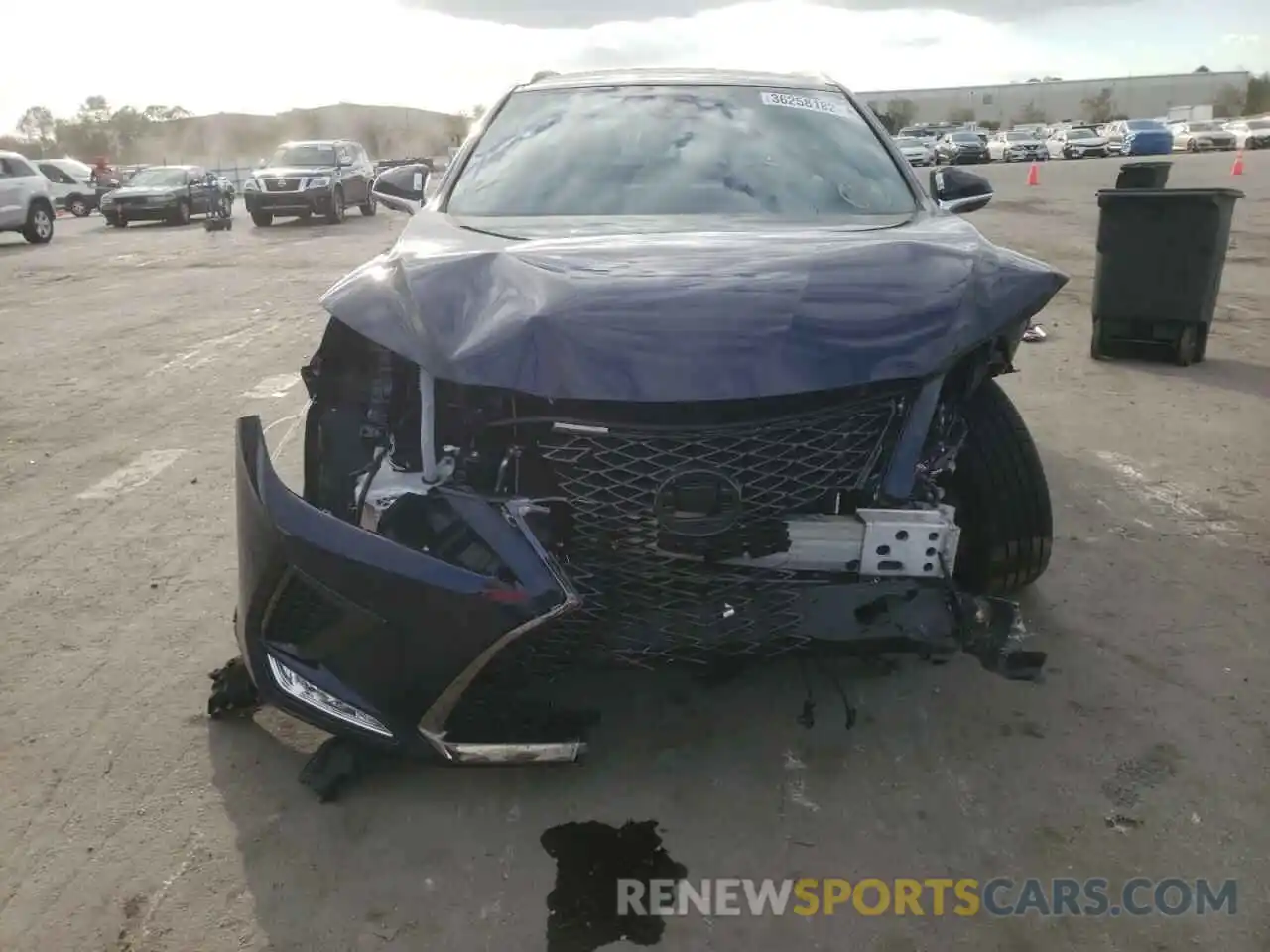 9 Photograph of a damaged car 2T2YZMDA5NC329336 LEXUS RX350 2022