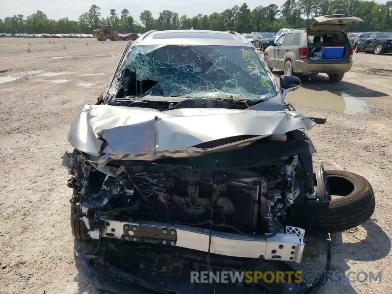 9 Photograph of a damaged car 2T2YZMDA6NC313873 LEXUS RX350 2022