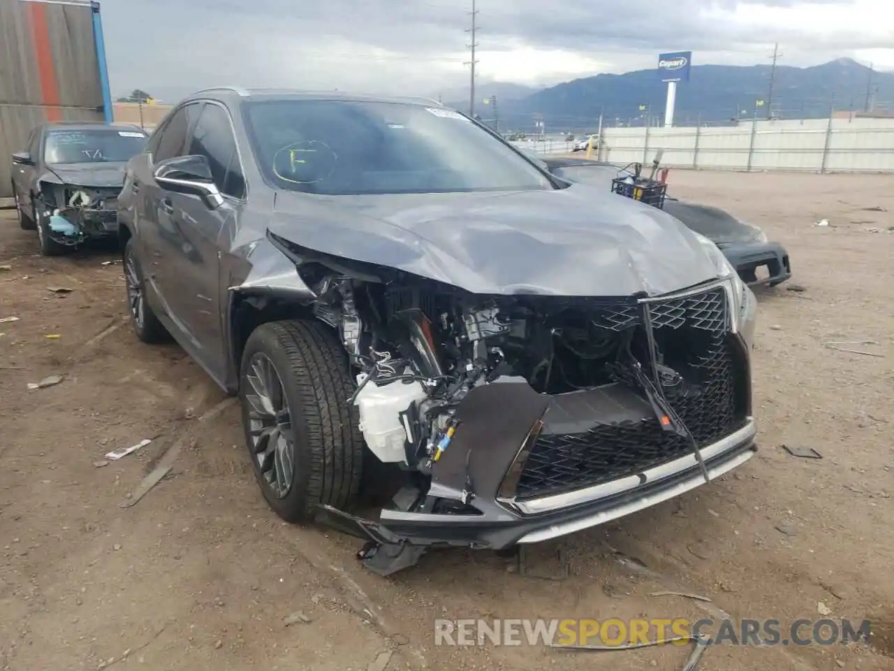 9 Photograph of a damaged car 2T2YZMDA7NC314322 LEXUS RX350 2022