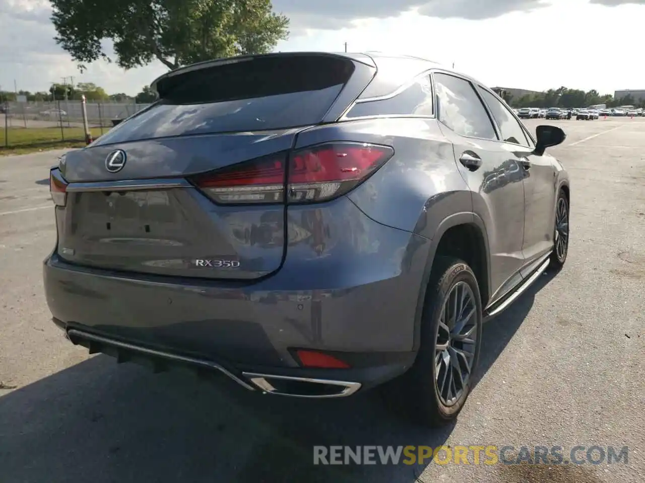 4 Photograph of a damaged car 2T2YZMDA7NC316555 LEXUS RX350 2022