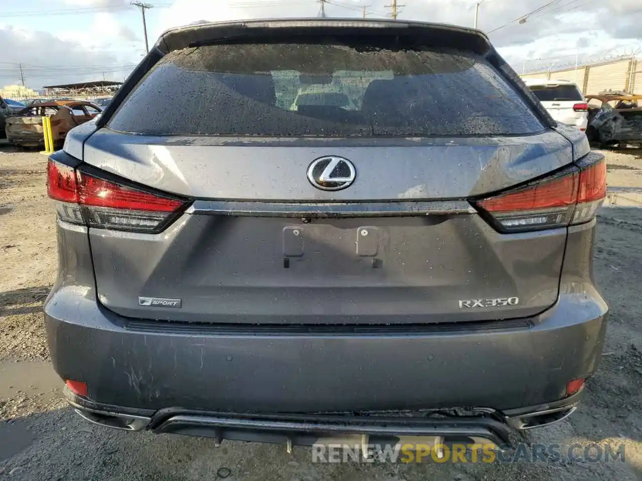 6 Фотография поврежденного автомобиля 2T2YZMDA9NC323748 LEXUS RX350 2022